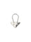 Prada Metal Key Ring - Black