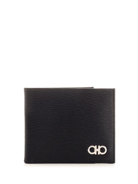 Ferragamo Gancini Wallet - Black