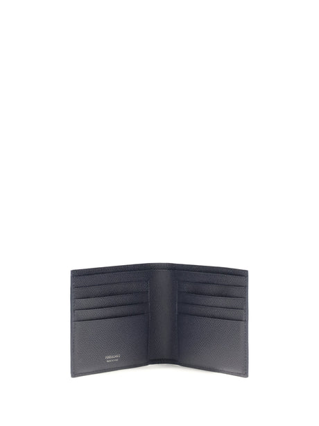 Ferragamo Ferragamo leather Wallet - New Navy