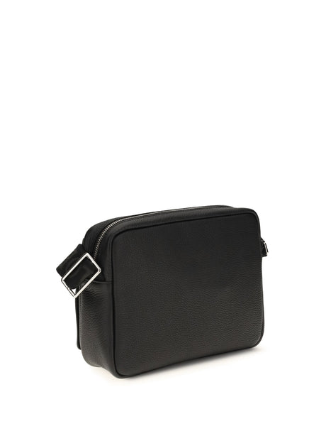 Loewe Pebble Messenger medium Bag - Black
