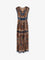 Zimmermann Mahon silk long dress - Darkblue
