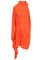 Balenciaga Draped Mini Dress - Red