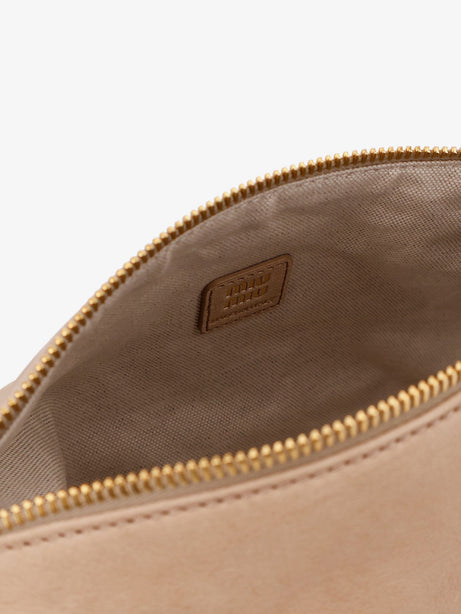 Miu Miu Leather Pouch handbag - Corda