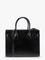 Saint Laurent Baby Sac de Jour leather handbag with padlock - Nero/Nero