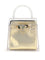 Ferragamo PVC Top Handbag - Black