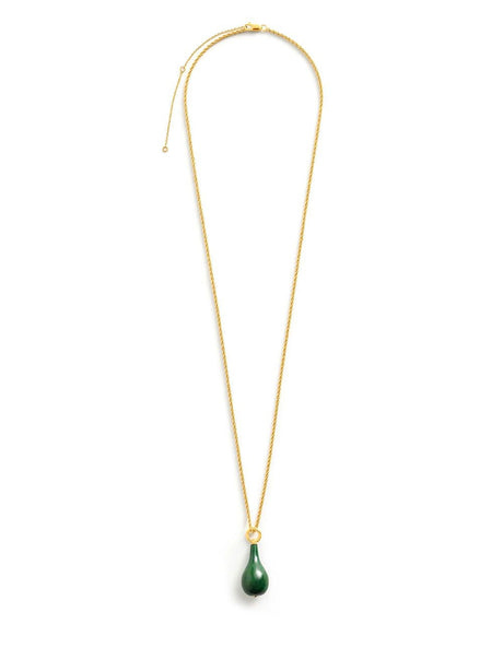 Toteme Medium Pendant Necklace - Green
