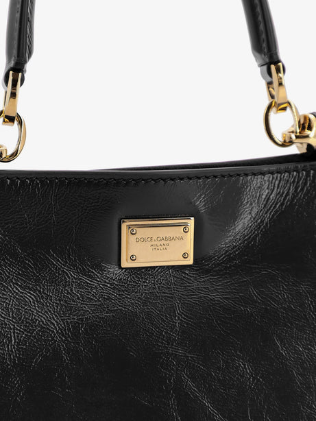 Dolce & Gabbana Vittoria leather crossbody bag - Nero