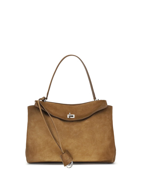 Balenciaga Medium Rodeo Handbag - Camel
