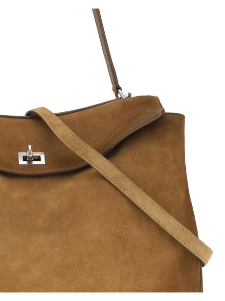 Balenciaga Medium Rodeo Handbag - Camel