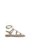 Valentino Garavani Rockstud leather Sandals - Poudre