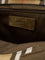 Burberry Tote Trench Check canvas shoulder bag with suede logo label on the front - Military/Sand