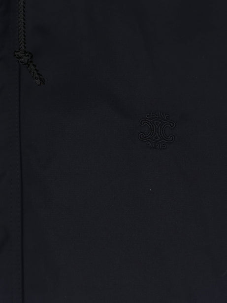 Celine Windproof nylon jacket - Black