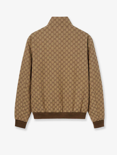 Gucci GG Fabric jacket - Camel Ebony