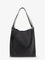 Bottega Veneta Corriere leather shoulder bag with Intrecciato pattern - Black