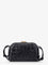 Bottega Veneta Concert Pouch leather crossbody bag with Intrecciato motif - Black-Gold