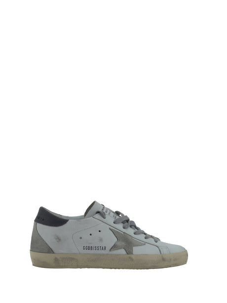 Golden Goose Superstar Sneakers - White/Ice/Dark Gray