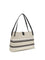 Balmain Release Shoulder Bag - Naturel/Noir/ Blanc Optique