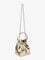 Jimmy Choo Bon Bon Metallic Leather Bucket Bag - Gold