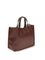 Marni Museo Tote Bag - Moon Stone/Dark Burgundy/Coffee