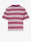 Celine Cotton polo shirt with striped pattern - Whitepurple