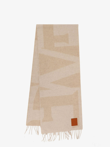 Loewe Cashmere scarf - Light Beigebeige