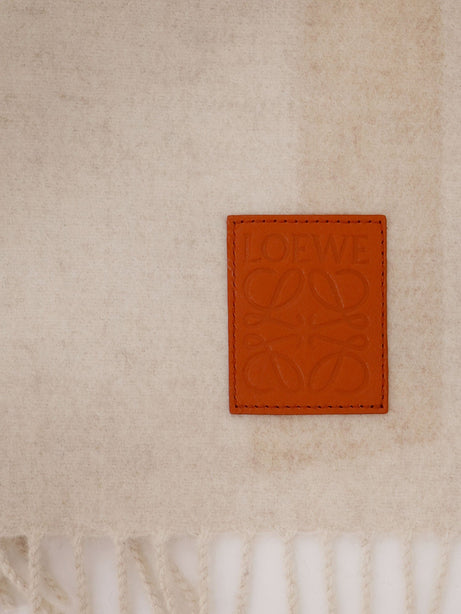 Loewe Cashmere scarf - Light Beigebeige