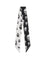 Alexander Mcqueen Skull Ribbon Scarf - Black/Ivory