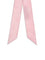 Alexander Mcqueen Skull Ribbon Scarf - Pink/Pink