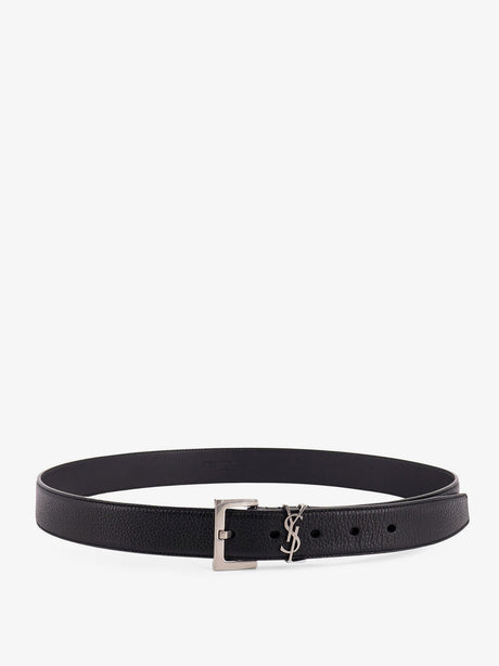 Saint Laurent Leather belt - Nero