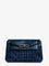 Bottega Veneta Andiamo Messenger suede crossbody bag with Intrecciato motif - Neptune-Vintage Silv