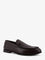 Fendi Leather loafers with metal FF logo - Chocolate Chocolate