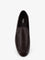 Fendi Leather loafers with metal FF logo - Chocolate Chocolate