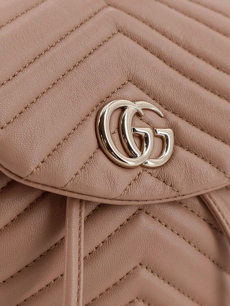 Gucci Mini GG Marmont leather backpack - Cameo