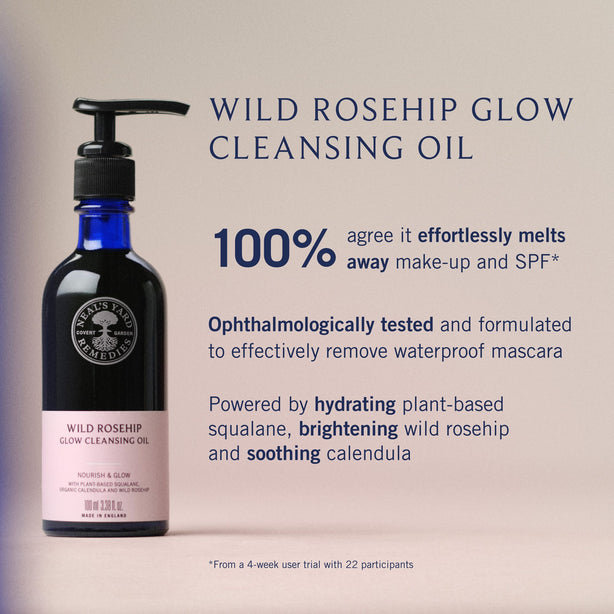 Neal's Yard Remedies Wild Rosehip Glow Cleansing Oil 100ml