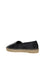 Saint Laurent Lambskin Espadrilles - Black