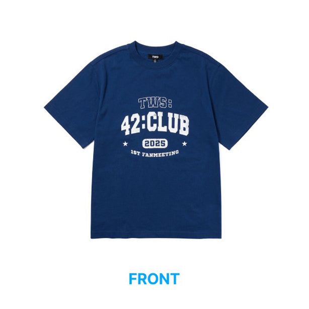 TWS S/S T-Shirt Navy 42-CLUB (International Shipping)