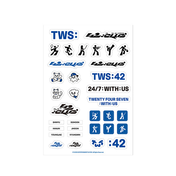 TWS Official Light Stick Keyring Deco Kit (International Shipping)