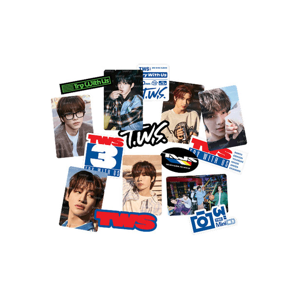 TWS Photo Card Sticker Set (International Shipping)