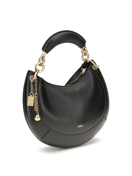 Chloé Marcie Shoulder Bag - Black