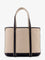 Polo Ralph Lauren Canvas shoulder bag with embroidered logo on the front - Ecrunavy