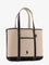 Polo Ralph Lauren Canvas shoulder bag with embroidered logo on the front - Ecrunavy