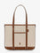 Polo Ralph Lauren Canvas shoulder bag with embroidered logo on the front - Ecrucuoio