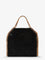 Stella Mccartney Shaggy Deer Falabella Tiny Bag - Black