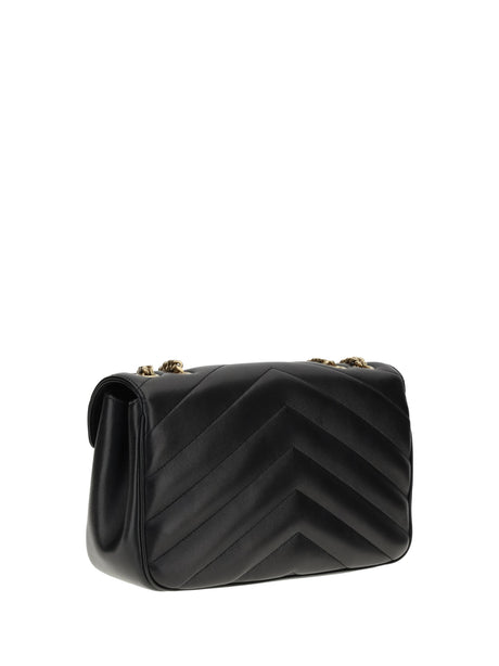 Saint Laurent LouLou Shoulder Bag - Black