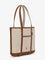 Polo Ralph Lauren Canvas shoulder bag with embroidered logo on the front - Ecrucuoio