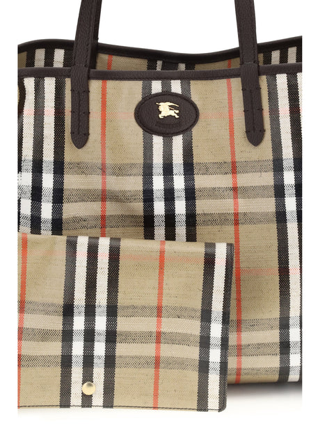 Burberry Medium Highlands Tote Bag - Sand