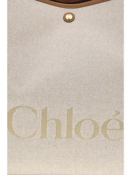 Chloé Large Carry Tote Bag - Clay Brown