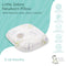 Little Zebra Newborn Pillow |  100% Natural Latex | Prevent Flat Head Plagiocephaly 0-18M | Hypoallergenic by Nature | Dust-Mite Resistant | Free Bamboo Case