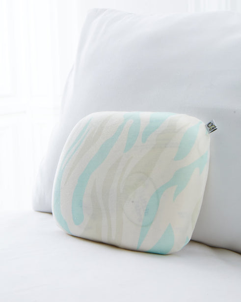 Little Zebra Newborn Pillow |  100% Natural Latex | Prevent Flat Head Plagiocephaly 0-18M | Hypoallergenic by Nature | Dust-Mite Resistant | Free Bamboo Case