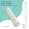 Little Zebra Baby Bolster |  100% Natural Latex | Huggable Sleep Companion 1-4Y | Hypoallergenic by Nature | Dust-Mite Resistant | Breathable Airflow Design